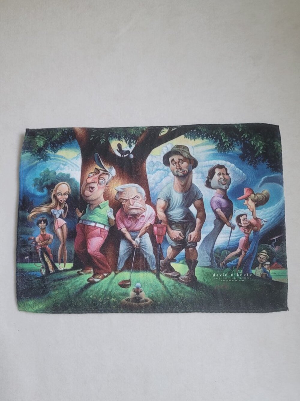 Devant Sport David O'Keefe Caddyshack Bushwood Tribute Golf Towel 14.5 x 20"